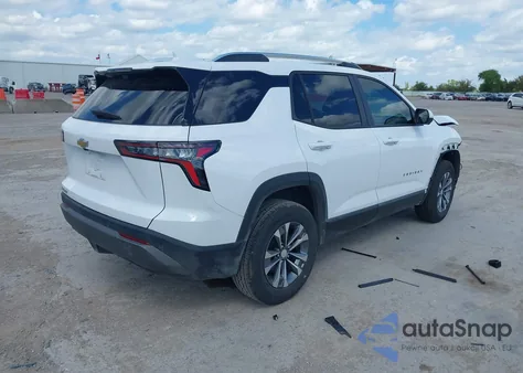 2025 Chevrolet Equinox Fwd Lt из США, поврежденный, VIN 3GNAXHEG9SL159486